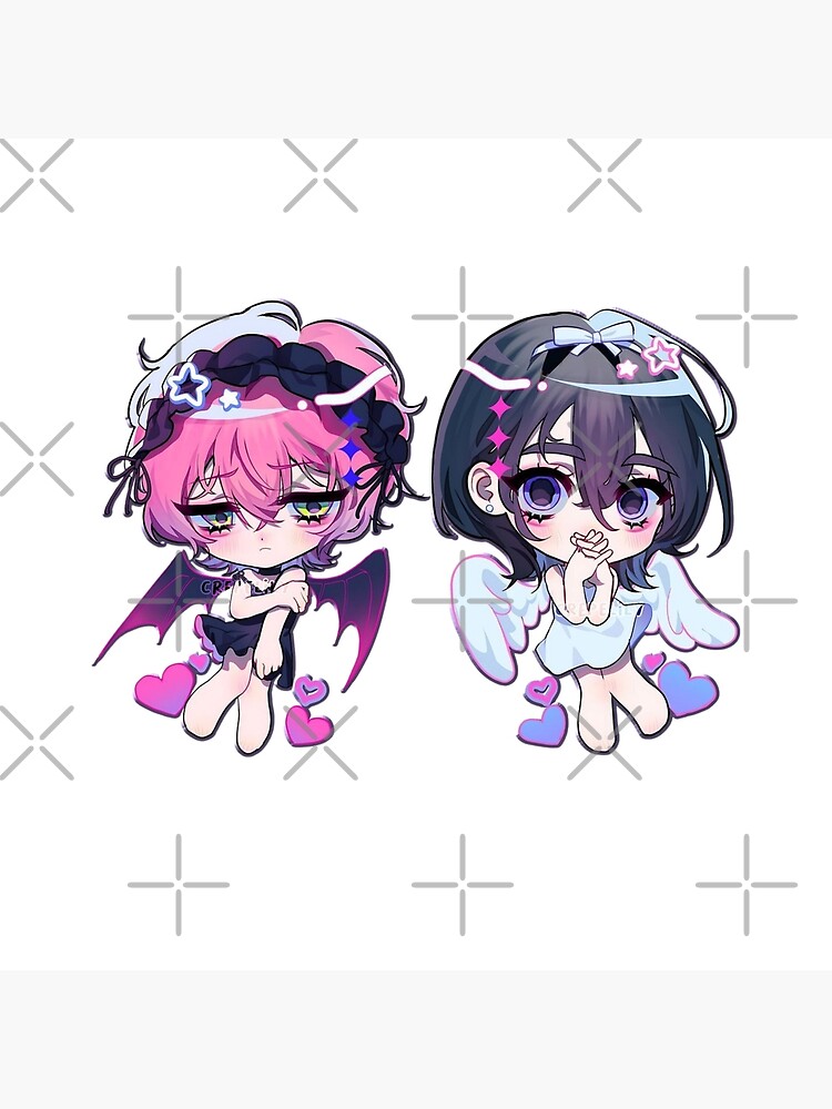 A Pair Of Mizisua Angels Throw Pillow - Image 2