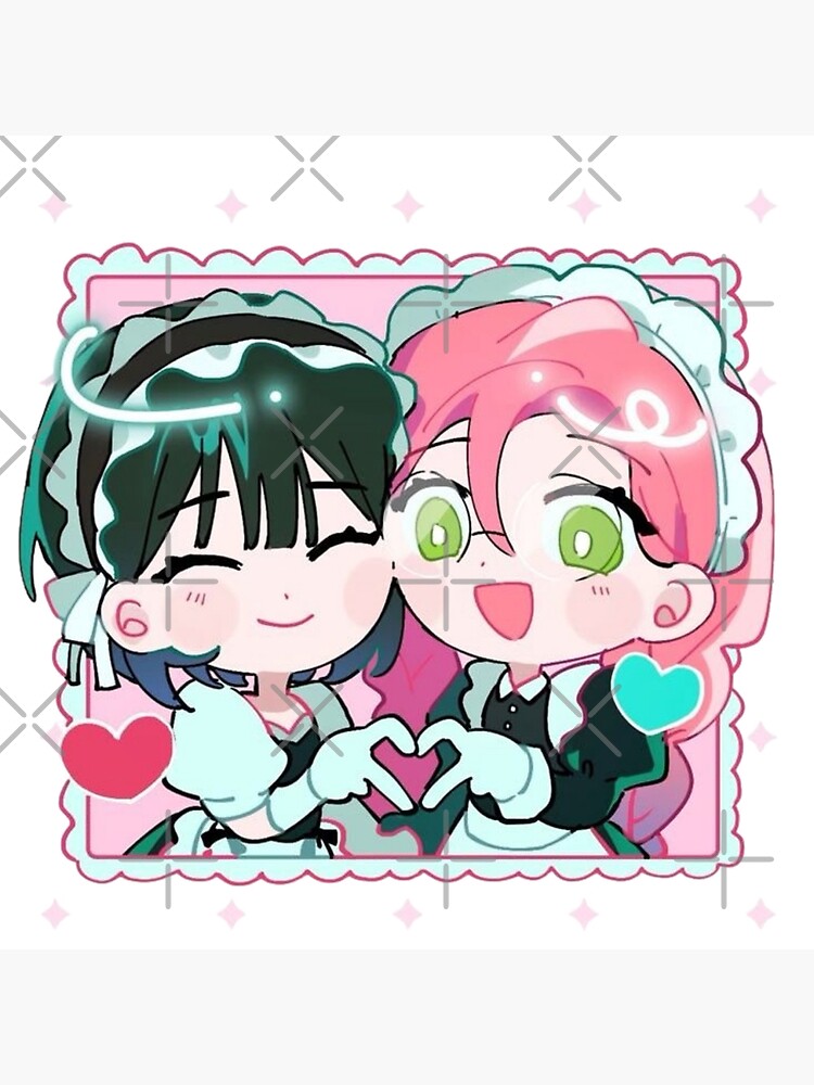 Mizi X Sua Forming A Heart Tapestry - Image 2