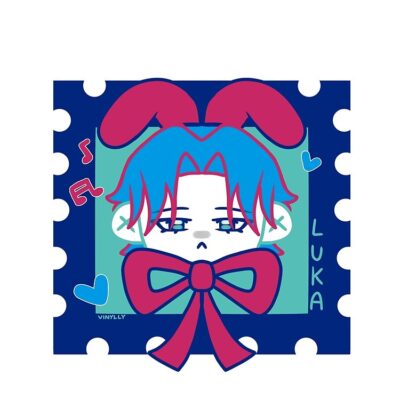 Alternative view of Luka Stamp Chibi Cute Tote Bag