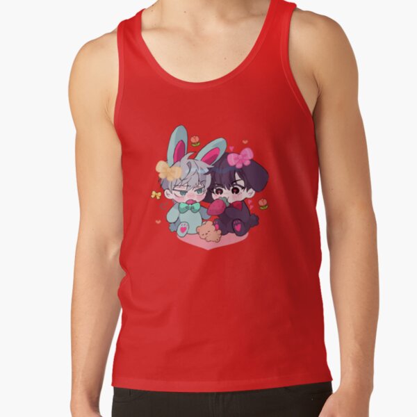 Cute Bunnies Ivan And Till Tank Top - Image 4