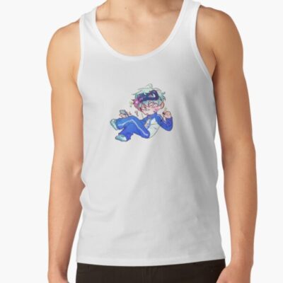 Alien Stage Till Listen To Music Tank Top
