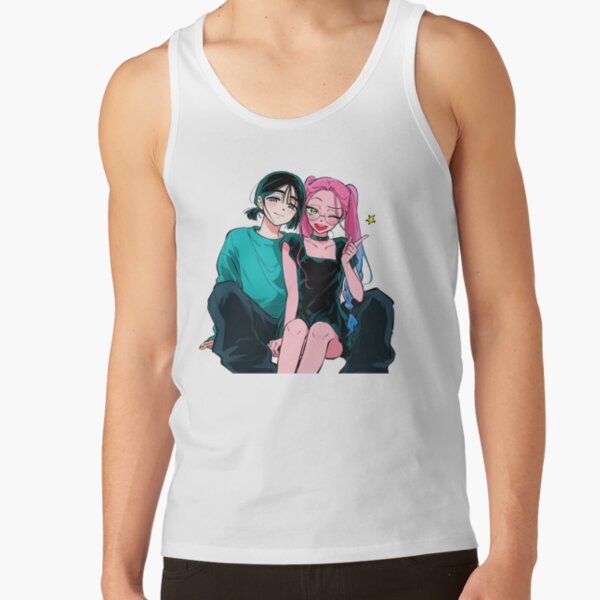Smiling At The Camera Mizisua Tank Top