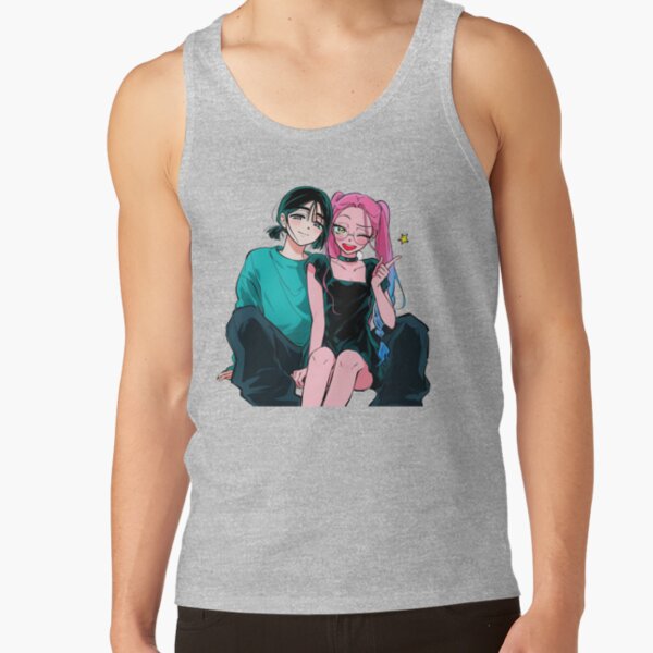 Smiling At The Camera Mizisua Tank Top - Image 3