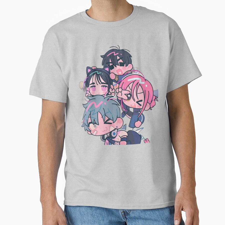 Adorable Alien Stah Chibis T-shirt - Image 3