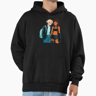 Alternative view of Luka And Hyuna After Training Hoodie