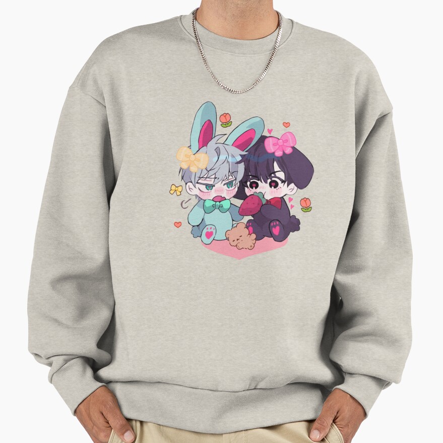 Cute Bunnies Ivan And Till Sweatshirt - Image 3