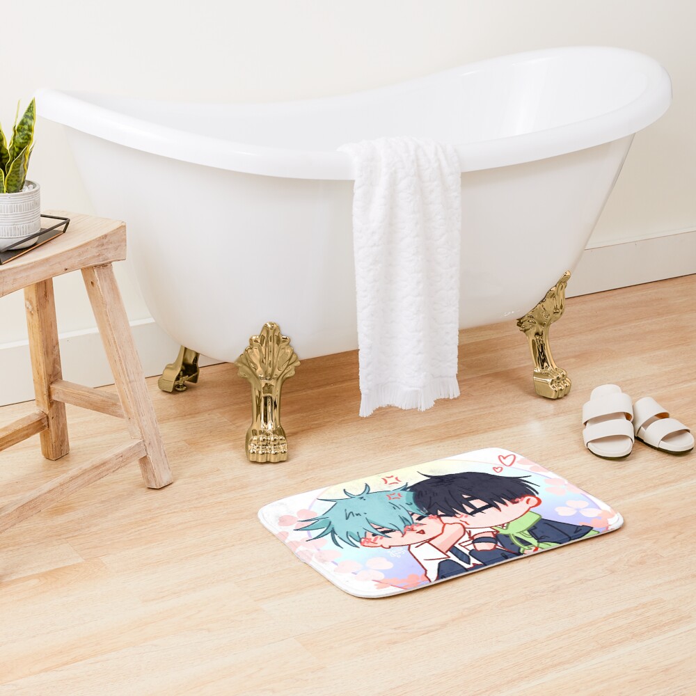 Ivantill Chibi Highschool Au Bath Mat - Image 2