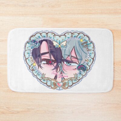 Ivan X Till Looking At Each Other Bath Mat