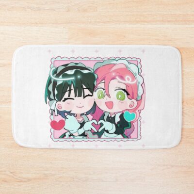 Mizi X Sua Forming A Heart Bath Mat