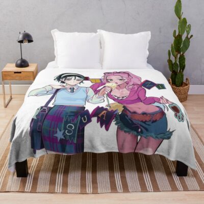 A Date Just For Girls Throw Blanket