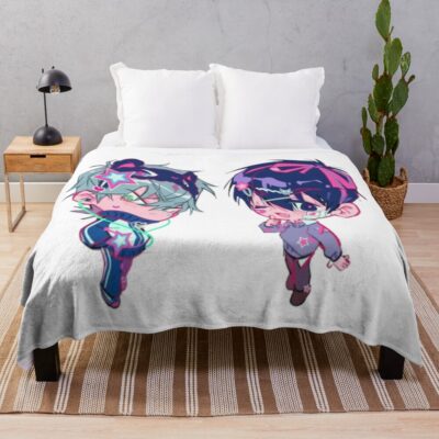 Cute Little Ivan And Till Throw Blanket