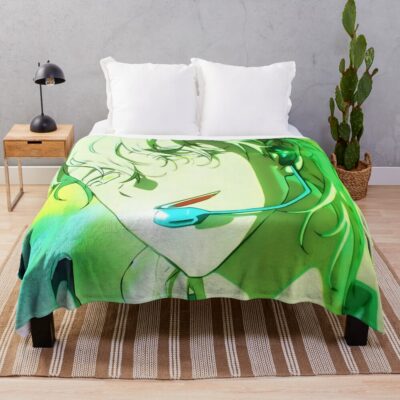 Luka On Stage Upscaled Throw Blanket