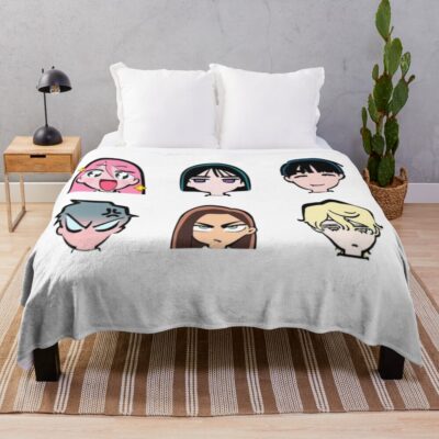 Alien Stage Small And Cute Throw Blanket