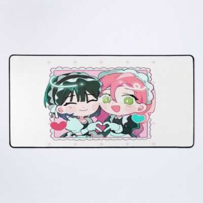 Mizi X Sua Forming A Heart Mouse Pad