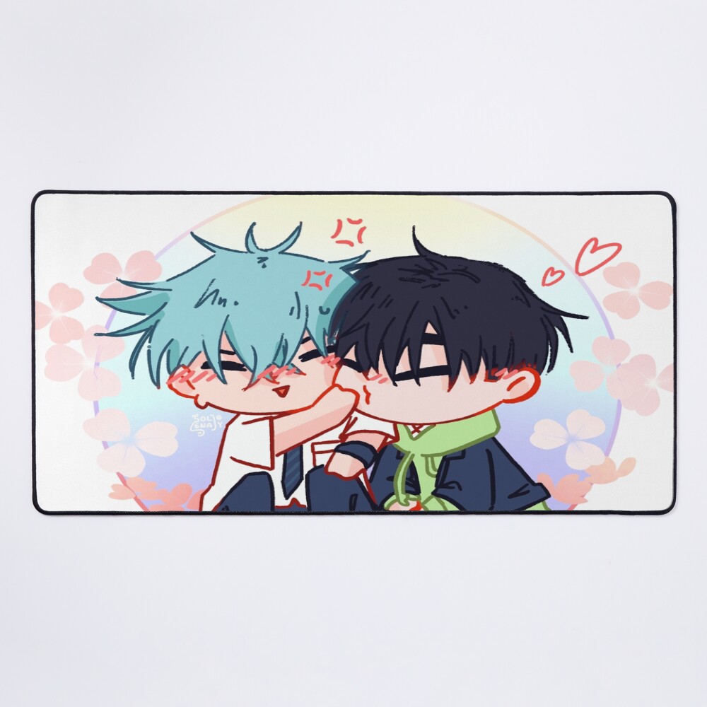 Ivantill Chibi Highschool Au Mouse Pad