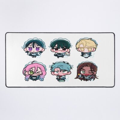 Chibi Alien Stage Version Coffee Shop Mouse Pad