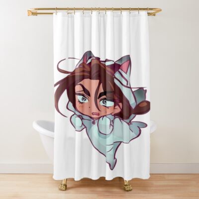 Hyuna Dressed For A Slumber Party Shower Curtain