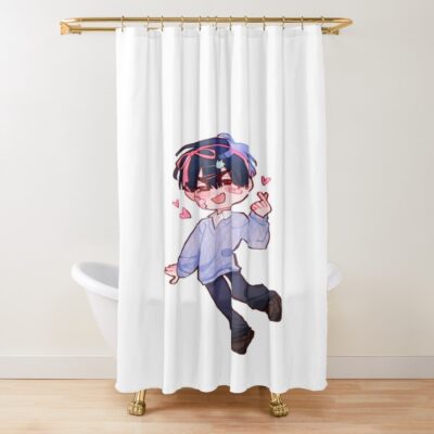 Alien Stage Ivan Chibi Shower Curtain