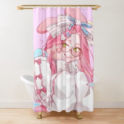 Mizi S Smile Shower Curtain