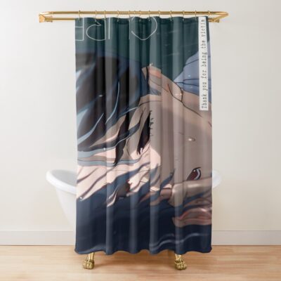 Thank You For Being The Victim Of My Shallow Emotions Cure Ivan Upscaled Shower Curtain