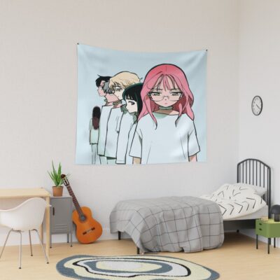 Alien Stage Four Characters Tapestry