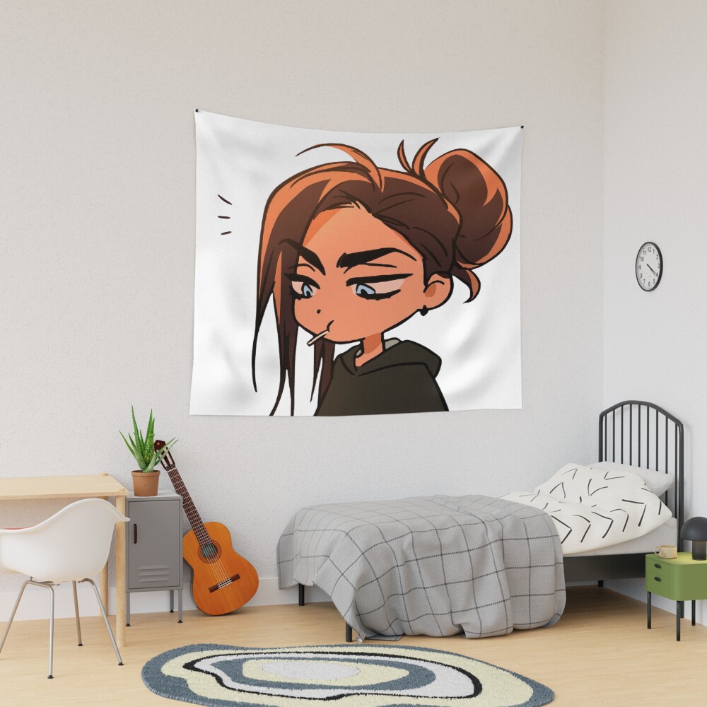 Hyuna Seems Bored Tapestry