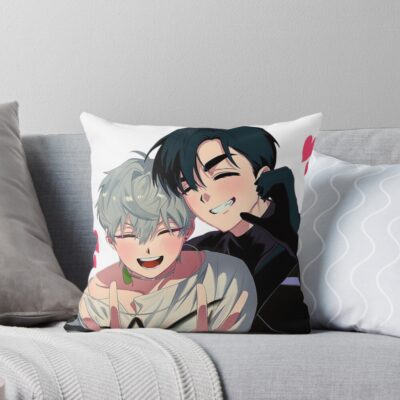 Smile At The Camera Till Throw Pillow