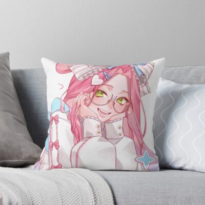 Mizi S Smile Throw Pillow