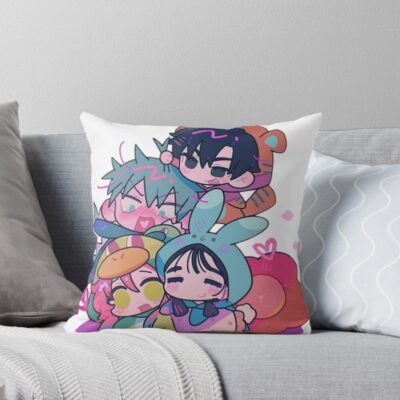 Friends Sleepover Throw Pillow