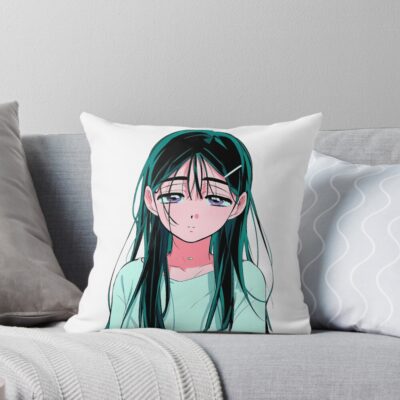 Cute Sua Sad Throw Pillow