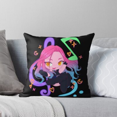 Alien Stage Mizi Throw Pillow