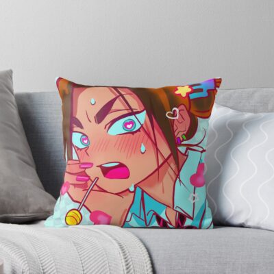 Alien Stage Hyuna Arngy Throw Pillow