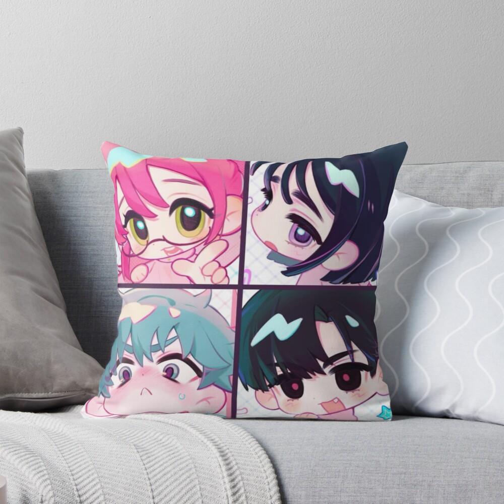 Mizi Sua Ivanl Till Together Throw Pillow