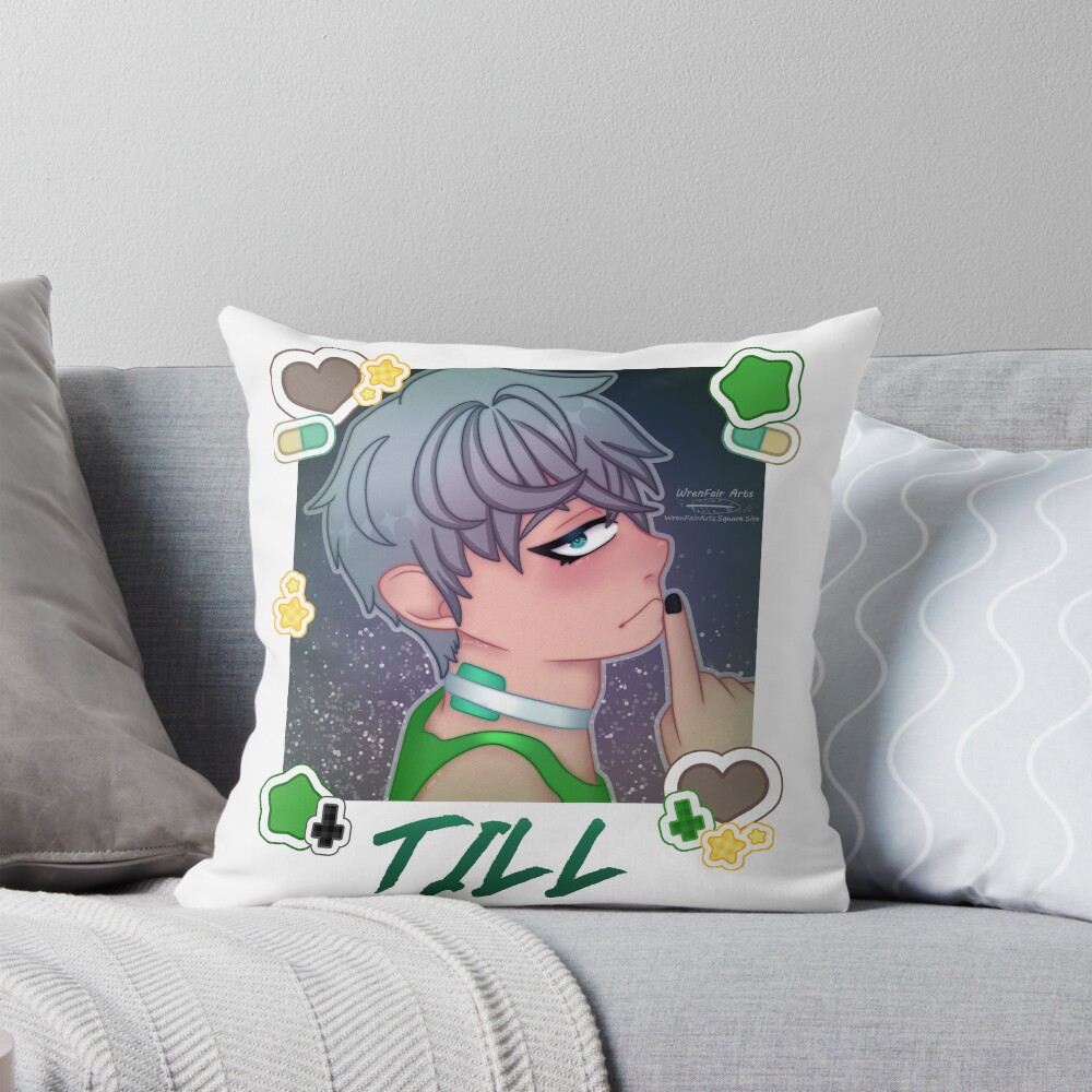 Alien Stage Till Throw Pillow