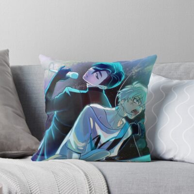 Ivantill Alien Stage Sing Throw Pillow