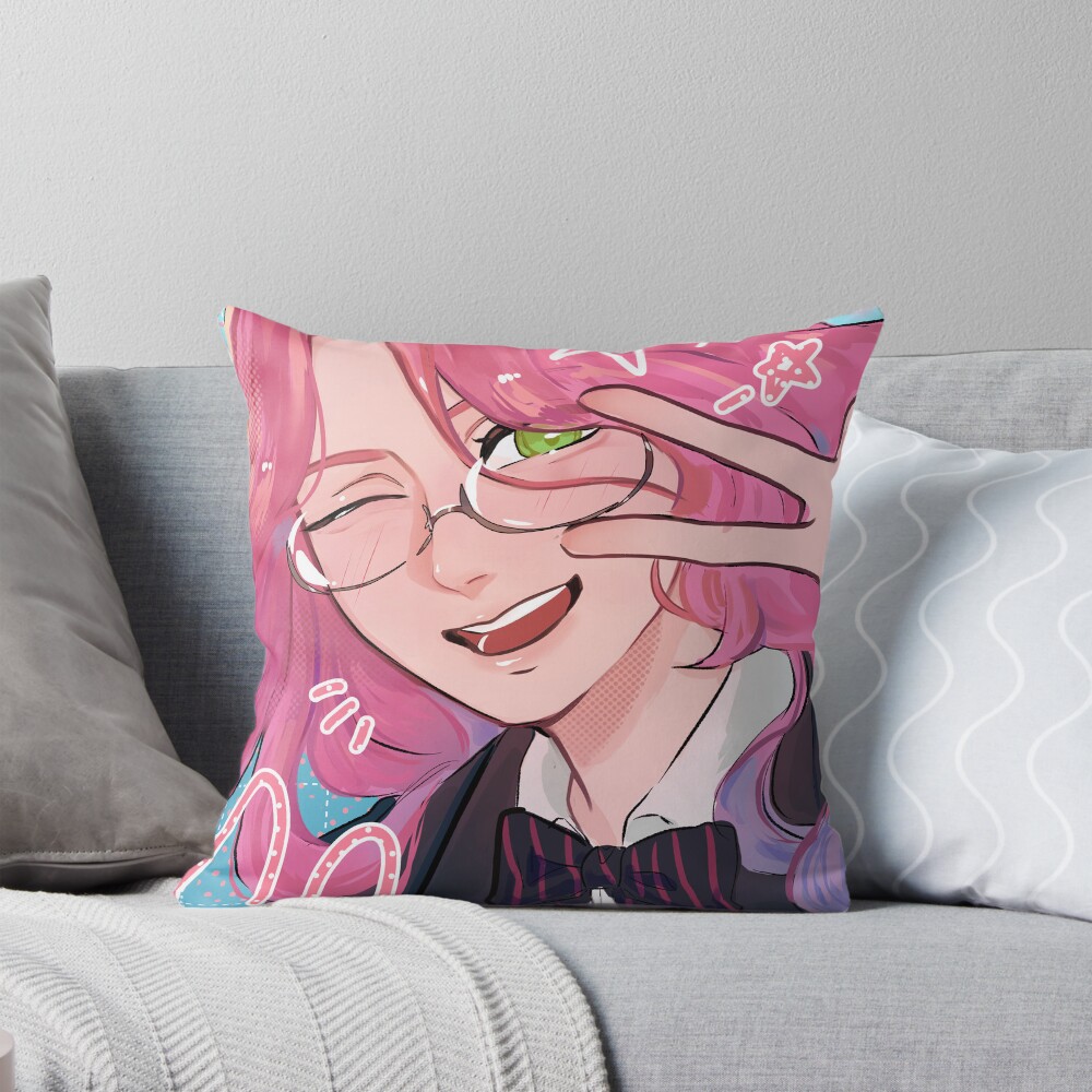 Mizi Alien Stage Hi Throw Pillow